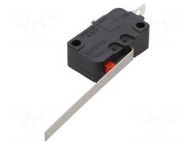 Microswitch SNAP ACTION | 16A/250VAC | with lever | SPST-NO | Pos: 2