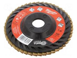 Flap grinding wheels | Ø: 125mm | Granularity: 40 | 22.22mm