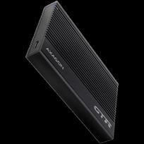 AXAGON EE25-GTR USB-C 3.2 Gen 2 - SATA 6G, 2.5" External RIBBED box BLACK