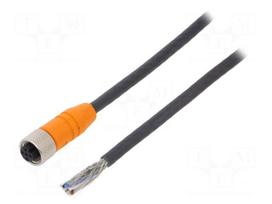 Cable: for sensors/automation | PIN: 5 | M12 female | straight | 5m