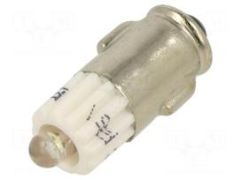 LED lamp | BA7S,T2 | white | 24VDC | 24VAC | plastic | -20÷60°C