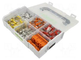 Quick splice | 221 | 24A | 450V | for cable | spring clamp | 0.2÷2.5mm2