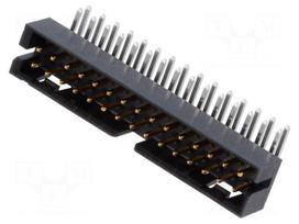 Connector: PCB-cable/PCB | socket | male | PIN: 30 | Milli-Grid | THT