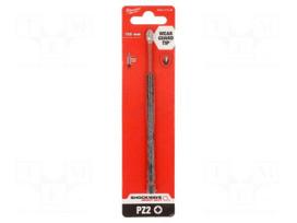 Screwdriver bit | Pozidriv® | Kind: impact | Overall len: 150mm