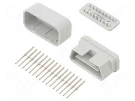 Enclosure: OBD | X: 24.7mm | Y: 48.3mm | Z: 18mm | ABS | light grey