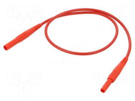 Test lead | 19A | banana socket 4mm,banana plug 4mm | insulated
