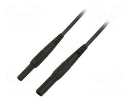 Test lead | 19A | banana socket 4mm,banana plug 4mm | insulated