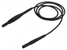 Test lead | 8A | banana plug 4mm,both sides | insulated | Urated: 1kV