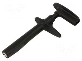 Clip-on probe | pincers type | 32A | black | 1kV | 4mm