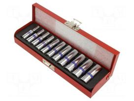 Socket: 6-angles-set | 1/4" | 11pcs.