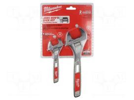 Wrench: adjustable-set | 2pcs.