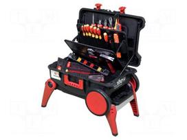 Tools set: general purpose | case | for electricians | 1kV | 82pcs.
