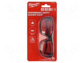 Safety spectacles | Lens: transparent