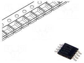 IC: operational amplifier | 1.1MHz | Ch: 2 | 3÷30VDC | miniSO8 | 9mV