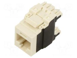 Connector: RJ45 | socket | PIN: 8 | Cat 6a | 8p8c | 26AWG÷22AWG | white