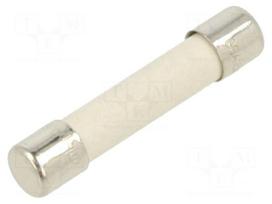 Fuse: fuse | ceramic,cylindrical | 15A | 250VAC | time-lag | GSA | brass