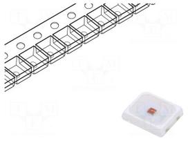 LED | yellow | SMD | 15÷17(typ)-20lm | 1.8÷2.4VDC | 3.5x2.8x0.8mm | 120°