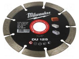 Cutting diamond wheel | Ø: 125mm | Disc thick: 2.3mm | concrete