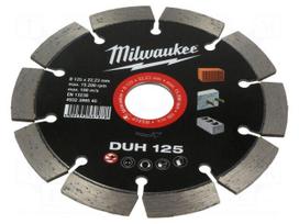 Cutting diamond wheel | Ø: 125mm | Holder: assembly hole | 22.22mm