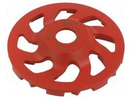Grinding wheel | Ø: 125mm | concrete,stone | Holder: assembly hole