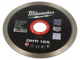 Cutting diamond wheel | Ø: 125mm | ceramic tile | 22.22mm