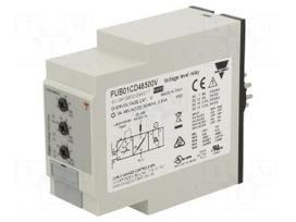 Voltage monitoring relay | 24÷48VAC | 24÷48VDC | socket | SPDT | IP20