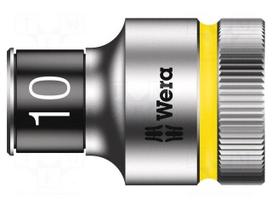 Socket: 6-angles | socket spanner | HEX 10mm | 1/2" | Zyklop