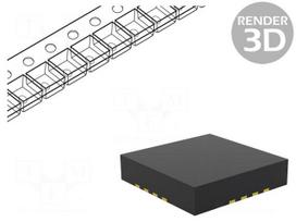 PMIC | DC/DC converter | Uin: 3÷17VDC | Uout: 0.9÷6VDC | 2A | VQFN16 | SMD