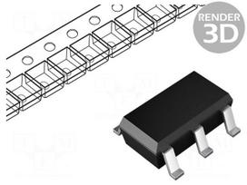 PMIC | DC/DC converter | Uin: 2.5÷6VDC | Uout: 0.7÷6VDC | 0.4A | SMD