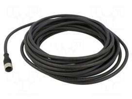 Cable: for sensors/automation | PIN: 8 | M12 female | straight | 10m
