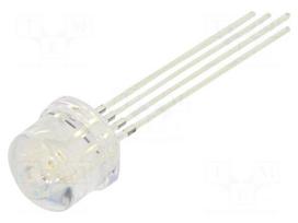 LED | RGB | 8mm | 100° | Front: convex | 2.1÷2.6/2.9÷3.4VDC | -30÷85°C