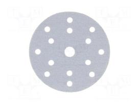 Sanding plate | Granularity: 120 | Mounting: bur | with holes | Ø150mm