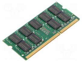 DRAM memory | DDR3 SODIMM ECC | 1600MHz | 1.35÷1.5VDC | industrial