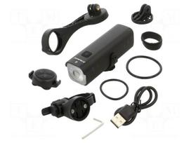 Torch: LED | IPX6 | 200lm,400lm,1000lm | 1.5h | HighLine | bicycle