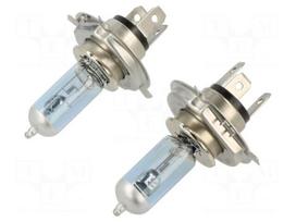 Filament lamp: automotive | P43t | 60/55W | 12V | white-blue | BLUE50