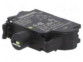Illuminating unit | 22mm | 3SU1.5 | Illumin: LED | front | yellow | 24VDC