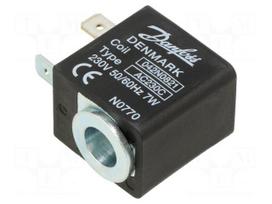 Coil for solenoid valve | 230VAC | IP00 | -40÷50°C | 7W | 9mm