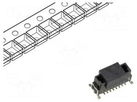 Connector: PCB to PCB | male | PIN: 16 | Archer Kontrol | vertical | SMT