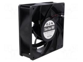 Fan: DC | axial | 12VDC | 150x150x50mm | 512.4m3/h | 61dBA | ball | 3900rpm
