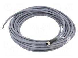 Cable: for sensors/automation | PIN: 3 | M8 female | straight | 10m