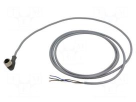 Cable: for sensors/automation | PIN: 4 | M12 female | angled | 5m | plug