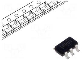 IC: voltage regulator | LDO,linear,fixed | 3.3V | 0.2A | SOT23-5 | SMD