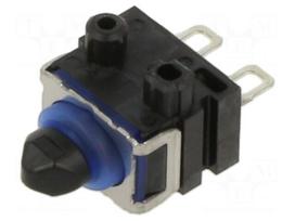 Microswitch SNAP ACTION | 0.1A/12VDC | SPST-NO | Rcont max: 500mΩ