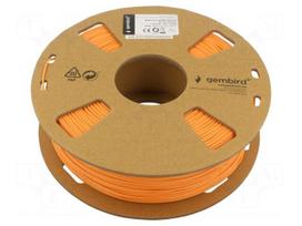 Filament: PLA-MATT | 1.75mm | orange | 190÷220°C | 1kg