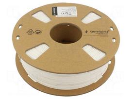 Filament: PLA-MATT | 1.75mm | white | 190÷220°C | 1kg