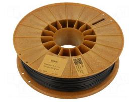 Filament: ASA | 1.75mm | black | 220÷250°C | 700g | Table temp: 90÷110°C
