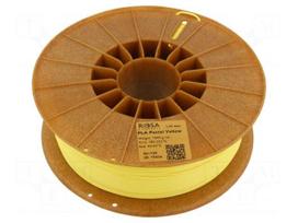 Filament: PLA Pastle | 1.75mm | yellow | 185÷225°C | 1kg