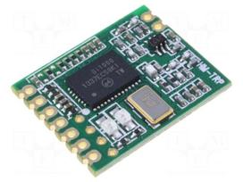 Module: RF | FM transceiver | FSK | UART | -117dBm | 2.4÷3.6VDC | 869MHz