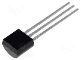 IC: temperature sensor | LAT | -40÷125°C | TO92 | THT | 2.3÷5.5V | ±1°C