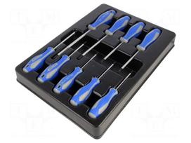 Screwdriver: universal-set | Torx® with protection | 9pcs.